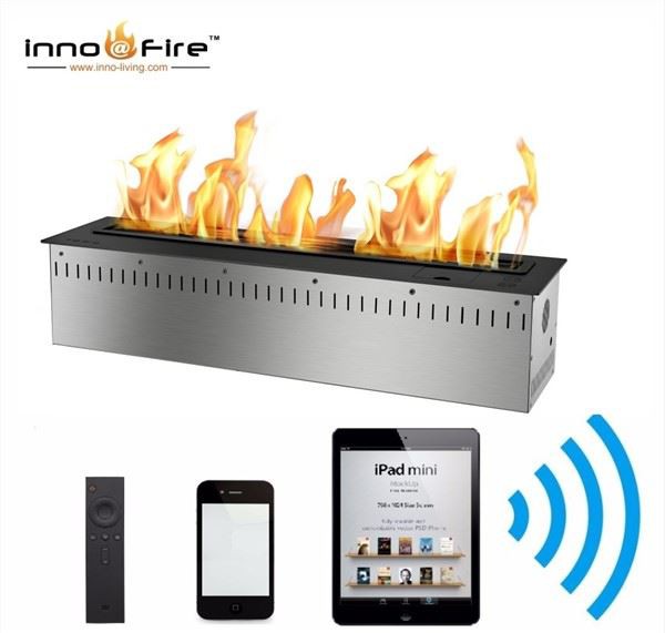 Inserto camino in etanolo intelligente