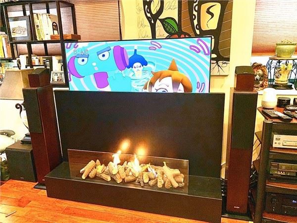 Camino del pozzo del fuoco interno